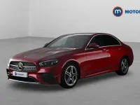 Used Mercedes E220 AMG line 194 HP (142 kW) 2021 Red Sedan