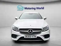 Used Mercedes E220 AMG line 194 HP (142 kW) 2019 Silver Coupe
