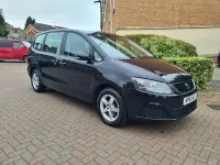 Begagnad Seat Alhambra Ecomotive 2012 Svart Minibuss