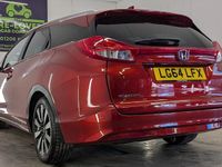 Begagnad Honda Civic SR 2014 Röd Kombi