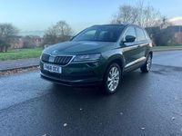 Used Skoda Karoq SE L 115 HP (84 kW) 2018 Green SUV