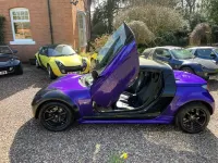 Used Smart Roadster 80 HP (58 kW) 2004 Black Cabriolet