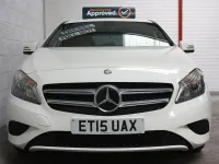 Used Mercedes A180 Sport Edition 109 HP (80 kW) 2015 White Hatchback