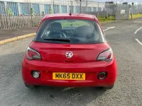 Used Vauxhall Adam Glam 70 HP (51 kW) 2015 Red Hatchback
