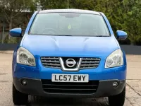 Used Nissan Qashqai Tekna 114 HP (83 kW) 2007 Blue SUV