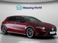 Second-hand Mercedes A45 AMG AMG 421 CP (309 kW) 2021 Roșu Hatchback