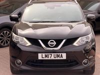 Used Nissan Qashqai N-Vision 115 HP (84 kW) 2017 Black SUV
