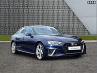 Used Audi A4 S-Line 147 HP (108 kW) 2020 Blue Sedan