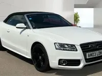 Used Audi A5 Cabriolet S-Line 2011 White Cabriolet