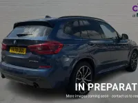 Used BMW X3 M Sport 190 HP (139 kW) 2020 Blue SUV