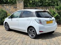 Used Toyota Yaris Trend 2013 White Hatchback