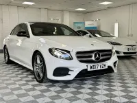 Used Mercedes E220 AMG line 194 HP (142 kW) 2017 White Sedan