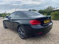 Used BMW 218 Sport Line 150 HP (110 kW) 2017 Black Coupe