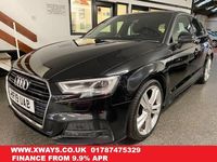 Used Audi A3 Sportback S-Line 150 HP (110 kW) 2019 Black Hatchback