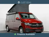 Used VW California Coast 150 HP (110 kW) 2022 Red Van