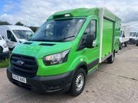 Used Ford Transit 130 HP (95 kW) 2020 Green Cabriolet