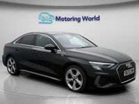 Used Audi A3 S-Line 110 HP (80 kW) 2022 Black Sedan