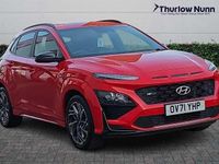 Used Hyundai Kona N Line 120 HP (88 kW) 2021 Red SUV