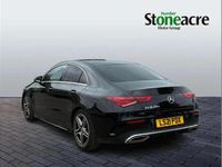 Used Mercedes CLA200 AMG line 161 HP (118 kW) 2021 Black Coupe