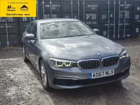 Used BMW 520 Comfort Edition 190 HP (139 kW) 2017 Blue Sedan