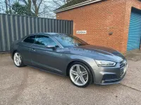 Used Audi A5 S-Line 190 HP (139 kW) 2020 Grey Coupe