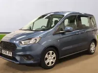 Used Ford Tourneo Courier Zetec 2019 Blue MPV