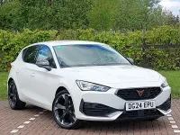 Used Cupra Leon 150 HP (110 kW) 2024 White Hatchback