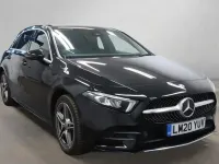 Used Mercedes A250 AMG line 2020 Black Hatchback