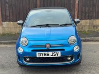 Used Fiat 500C S 2016 Blue Cabriolet