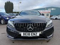 Used Mercedes C220 AMG line 2018 Obsidian black Coupe