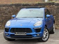 Used Porsche Macan 258 HP (189 kW) 2016 Blue SUV