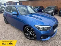 Used BMW 118 M Sport 2018 Estoril blue Hatchback