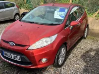 Used Ford Fiesta Zetec 82 HP (60 kW) 2009 Red Hatchback