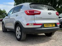 Used Kia Sportage 115 HP (84 kW) 2012 Silver SUV