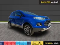 Used Ford Ecosport Titanium 2015 Blue SUV