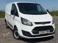 Używany Ford Transit Custom 125 KM (91 kW) 2014 Biały Van