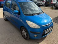 Used Hyundai i10 Comfort 77 HP (56 kW) 2010 Blue Hatchback