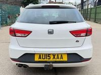 Used Seat Leon FR Sport 150 HP (110 kW) 2015 White Estate