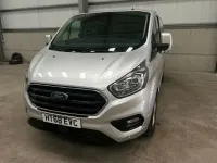Used Ford Transit Custom Limited 130 HP (95 kW) 2019 Silver Van