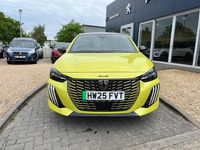 Used Peugeot e-208 GT 98 kW (134 HP) 2025 Yellow Hatchback
