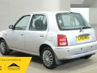 Used Nissan Micra S 60 HP (44 kW) 2001 Silver Hatchback