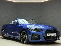 Used BMW 420 Cabriolet M Sport 2022 Blue Cabriolet