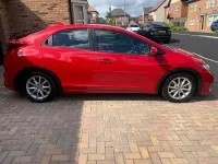 Used Honda Civic S 100 HP (73 kW) 2014 Red Hatchback