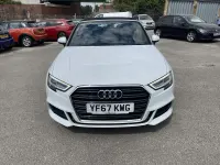 Used Audi A3 Cabriolet S-Line 150 HP (110 kW) 2017 White Cabriolet