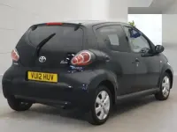 Used Toyota Aygo 68 HP (50 kW) 2012 Black Hatchback