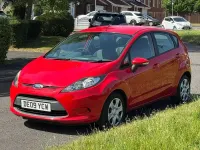 Used Ford Fiesta Style 2009 Red Hatchback