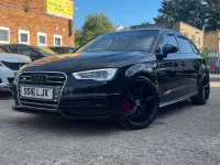 Used Audi A3 Advanced 300 HP (220 kW) 2016 Black Hatchback