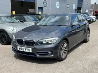 Used BMW 118 Sport Line 150 HP (110 kW) 2019 Grey Hatchback
