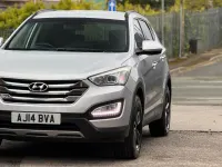Used Hyundai Santa Fe Premium 197 HP (144 kW) 2014 Silver SUV