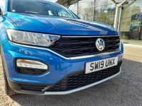Used VW T-Roc SE 115 HP (84 kW) 2019 Blue SUV
